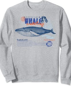 Whale Watching Humpback Whales Orca Sea Animals Women Kids Sweatshirt